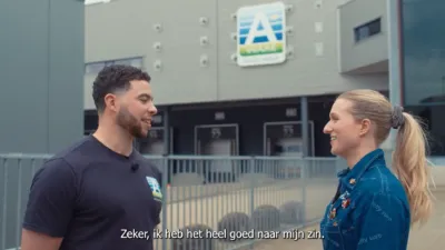 Britt en Dylan BBL opleiding